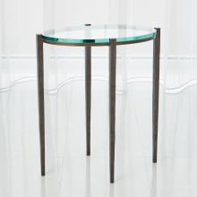  7.90765 - Petite Oval Accent Table-Natural Iron